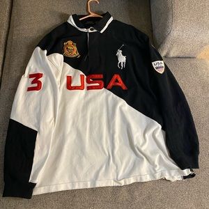Vintage Ralph Lauren long sleeve polo size 4XB